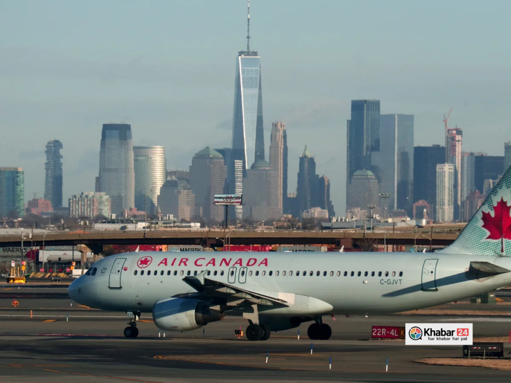 Canada freezes US air travel