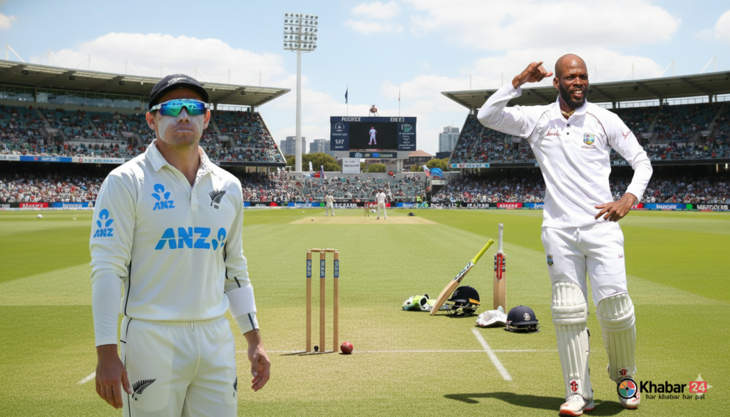 NZ vs WI Test Match News