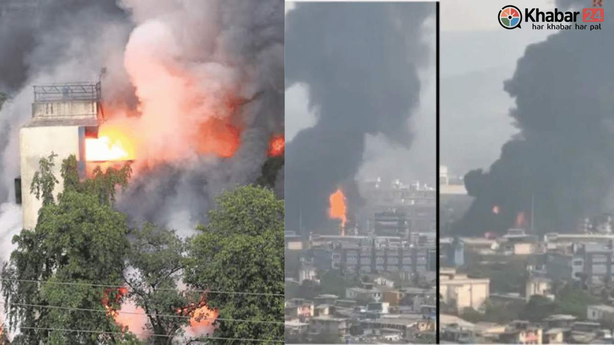 Navi Mumbai Chemical Factory Fire