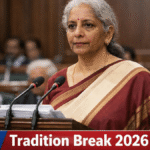Nirmala Sitharaman Budget Tradition Break 2026