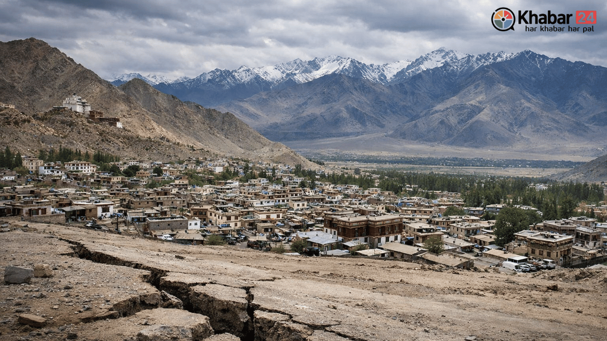 Ladakh Earthquake Shock in : 5.7 Magnitude Tremor Triggers Fear, No Casualties Reported 1 Ladakh Earthquake
