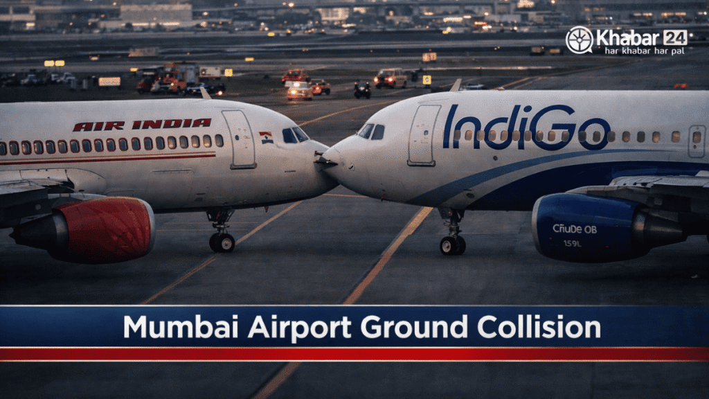 Mumbai Airport Ground Collision
