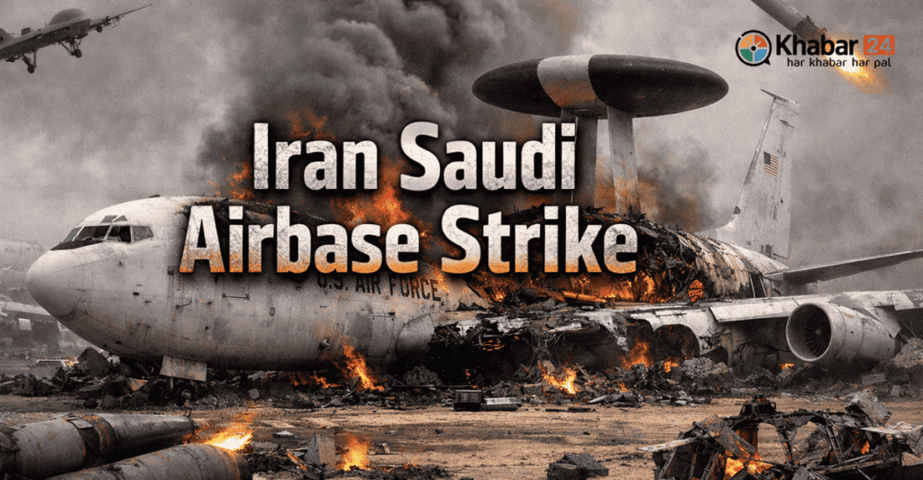 Iran Saudi Airbase Strike